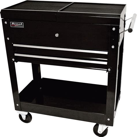 sliding top tool cart